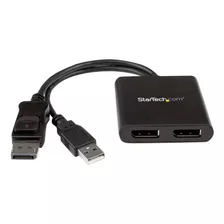 Startech 2-port Multi Monitor Adaptador - Displayport 1.2 Ms