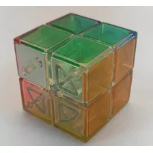 Cubo Mágico Ice 2x2 Rubik's Transparente Original Hasbro 