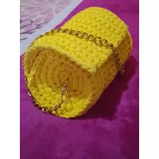 Bolsa De Trapillo A Crochet