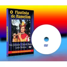 Dvd O Flautista Mágico De Hamelim - Clássico Dublado - 1957