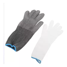 Guantes De Alambre De Acero Inoxidable, Nivel 5, A Prueba De