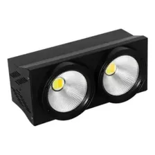 Mini Brut Led 2x100w Dmx Branco Quente E Branco Frio