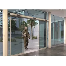 Puertas Automáticas De Vidrio Templado Y Aluminio