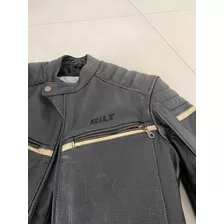 Campera Para Moto Simil Cuero Bilt