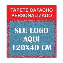 Tapete Capacho 120x40 Personalizado Loja Empresa Logotipo