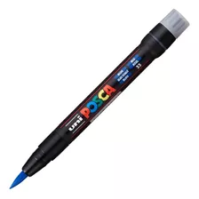 Bolígrafo Posca Uni-ball Pcf-350, Color Azul