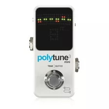 Afinador Guitarra Bajo Tc Electronic Polytune 3 Mini 