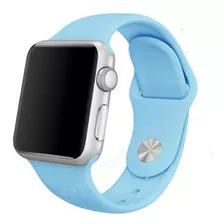 Correa Para Applewatch Silicona Turquesa 42 /44 /45mm