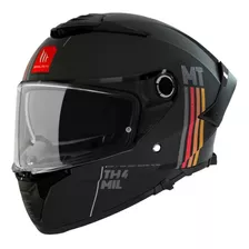 Casco Para Moto Mt Helmets Thunder 4sv Mil A11 Ecer22-06