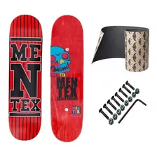 Shape De Skate Mentex 8,0 + Lixa Jessup Parafuso Base Allen 