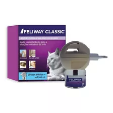 Feliway Classic Difusor + Refil 48ml Feromônio Cor Neutro