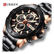 Reloj Para Hombre Curren 8336-1 Bkrg Original