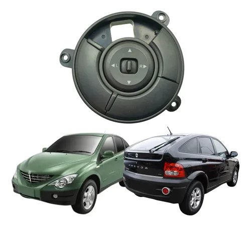 Botão Regulagem Retrovisor Ssangyong Actyon 2009 2011 Usado