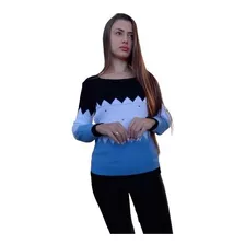 Blusa Feminina Tricot Lã Grossa Ampla De Frio Inverno Quente