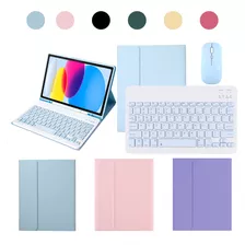 Capas Para Tab A8 10.5 X200/x205 Com Teclado Sem Fio E Mouse