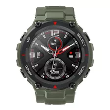 Smartwatch Amazfit Sport T-rex 1.3 Caixa 47.7mm De Polímero Army Green, Pulseira Army Green De Silicone A1919