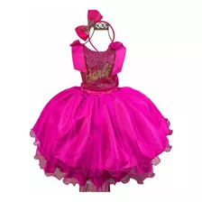 Vestido Princesa Para Niña Glamouroso Talles: 1 Al 12