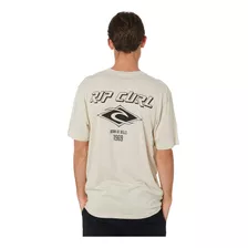 Camiseta De Algodón Con Estampado De Logotipos De Rip Curl I