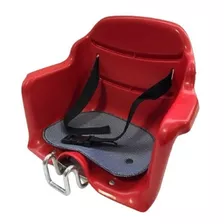 Cadeira Carona Bike Dianteira Com Cinto Segurança 3 Pontos Cor Vermelha