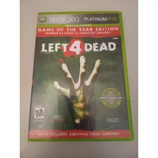Left 4 Dead Xbox 360 Físico Retrocompatibilidade Xbox One