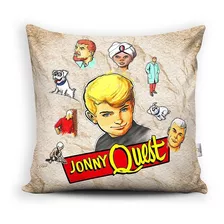 Almofada Decorativa Jonny Quest Série Antiga Tv Exclusiva