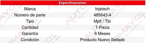 Repuesto Inyector Co Fiero 4cil 2.5l 87 Al 88 8337506 Foto 3