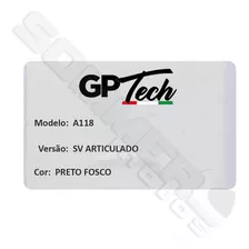 Capacete Articulado Robocob Gp Tech A118 Preto Fosco - 61