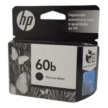 Cartucho 60 Preto Original Hp F4280 F4580 C4780 D1660 D110a