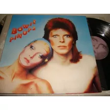 Lp David Bowie Pinups Capa Dupla 1990 Exc Est Arte Som