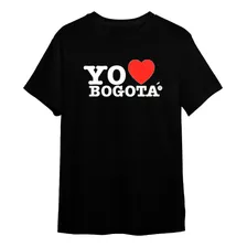 Camisetas Personalizadas Yo Amo Bogotá Ref: 0071