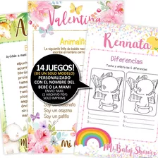 Juegos Baby Shower Imprimibles Personalizados