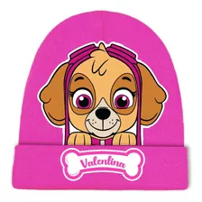 Gorro Lana Skye Paw Patrol Personalizado Niñas 