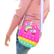 Pop It Bolsa Unicórnio Infantil