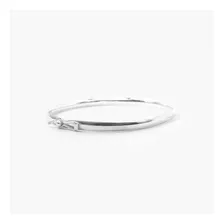 Bracelete Em Prata 925 Lisa Quadrada 3mm Feminina - Original