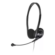 Auriculares Headset Vincha Genius Hs200c Con Microfono Negro