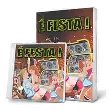 Kit É Festa! [ Dvd + Cd ] Lacrados Teló Jorge Bruno Marrone Versão Do Álbum Standard Edition