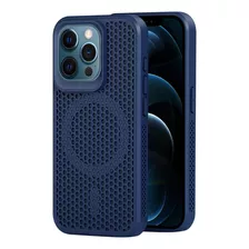 Funda De Disipación Azul Oscuro Para iPhone 12 Pro Max