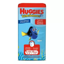 Pañales Huggies Little Swimmers Traje De Baño P-m M-g G-xg