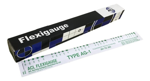Plastigage - Flexigauge | Verde 0.025mm/0.076mm 1 Unid
