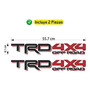  Portaplacas Premium Toyota Trd 4x4 Sport Juego 2 Piezas