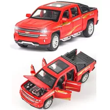 Chevrolet Silverado Camioneta Ornamento Miniatura Metal Auto