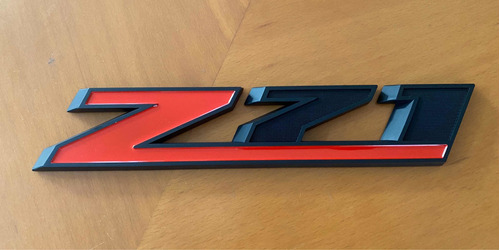 Emblema Z71 Chevrolet Cheyenne Tahoe Gmc Grande 26cm Negro Foto 2
