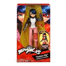 Muñeca Miraculous Fashion Flip Deluxe 28cm Original Lelab