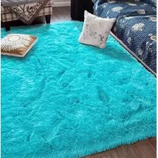 Alfombra Peluda Shaggy Rectangular 1,5 X 2 M