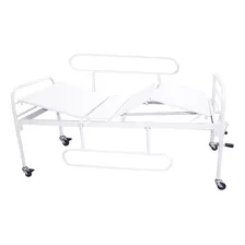 Cama Hospitalar Manual Duas Manivelas + Colchão D33