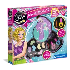 Juguete Maquillaje Niña Belleza Sirena Estuche Clementoni