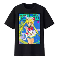 Playera Y Blusa Sailor Moon En Blanco Y Negro #8