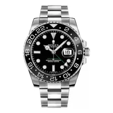 Relógio Rolex Gmt Base Eta Com Caixa E Certificados