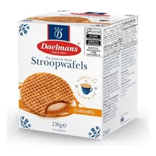 Biscoito Wafers Holandês Caramelo Daelmans Stroopwafel 230g