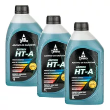 3 Aditivo Radiador Azul Ht-a Pronto Uso Hyundai Toyota Honda